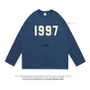 メンズTシャツPrivainker New 1977グラフィックTシャツメンズロングスリーブバギーアメリカンスタイル