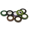 Decorative Flowers Wreaths 30Yard/Roll Self-Adhesive Bouquet Floral Stem Tape Artificial Flower Stamen Wrap Florist Green Tapes Diy Dr Ot6Ql