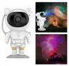 Toys Astronaut Starry Sky Projector Lamp Galaxy Star Laser Projection USB Laddning Atmosphere Lamp Kids Bedroom Decor Boy Christma4671193