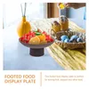 Zestawy naczyń stołowych naczynie owocowe proste stojak na babeczki suszone owoce talerz deserowy magazyn praktyczny taca