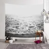 Tapeçarias natureza parede pendurado arte tapeçaria mar praia onda paisagem cenário para quarto sala de estar dormitório