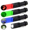 Laser Pointer Groothandel Led Zaklamp Verlichting Licht 3 Modi Zoombare Tactische Zaklamp Voor Vissen Jagen Detector Drop Delivery Dhidl