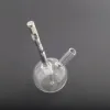 Portable Globe 10mm Female Pocket Glass Bubbler Water Pipe Bong Smoking accessory Osgree BJ