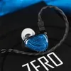 アクセサリーTruthear x Crinacle Zero Earphoneデュアルダイナミックドライバー0.78 2pinケーブルイヤホン付きイヤホン