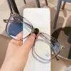 Sunglasses Myopia Glasses Luxury Women Oversized Frame Anti Blue Light Short-sight Eyeglasses Optical Prescription Eyewear Diopter To -4.0