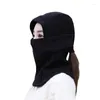 Boinas de inverno logotipo personalizado balaclavas chapéu de moda para homens mulheres à prova de vento lã quente boné de ciclismo ao ar livre de esqui de cabeça para baixo pescoço