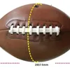 Rugby No. 9 Leather American Football Wear Resistant Anti-slip Game Training Youth Dedicated Soft Rugby Ball 240112