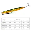 10 Pcsset 10g 20g 30g 40g 60g Cebo de metal fundido Señuelos de pesca Lote Plantillas Trucha Cebos duros Aparejos Pesca Pesca Jigging Agua salada 240113