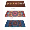 55 mm lotus mönster mocka tpe yoga mat pad nonslip slant träning fitness gymnastik kroppsbyggnad esterilla pilates 240113