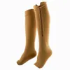 Chaussettes de compression pour adultes, bas d'allaitement en nylon pour femmes et hommes, jambe mince, prévention des varices, chaussettes respirantes S-5XL 240113