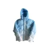 Trapstar dekodowane 2.0 Puffer z kapturem Nowy gradient Blue Jacket UK Wiertło