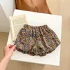 Clothing Sets MILANCEL Autumn Baby Girls Clothes Set White Shirt And Floral Bloomer 2 Pcs Suit H240508