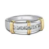 Redwood Diamond Ring for Women 23 mm okrągły ślubne współale ślubne