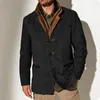 Vestes pour hommes Hommes Rétro Gentleman Vintage Veste pour montrer votre silhouette Automne et hiver Travail de l'industrie lourde Femmes Casual