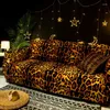 Stol täcker personligt tigermönster elastisk soffa täcker fyra säsonger dammtät och fläckbeständig singel all-inclusive trendig