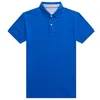Hochwertige TH-Flagge, klassische Freizeit-Top-T-Shirts für Herren, neu in eleganter Mode, Poloshirts, kurze Ärmel, 100 % Baumwolle, Luxus-Designer-Markenkleidung
