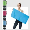 Handduk gränsöverskridande dubbelsidig fleece sportmikrofiber snabb torkning absorberande bärbar yogakondition multi-färg