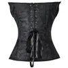 Corsets amincissants sexy taille formateur corps Shaper Fajas gothique Corset à lacets désossé Corselete Shapewear femmes vêtements grande taille 240113