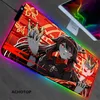 RGB Genshin Impact tapis de jeu tapis de souris dessin animé taille jeu tapis de souris XXL clavier ordinateur de bureau tapis bloc-notes 240113