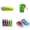 Emergency Preparedness Wholesale Mini Hand Press Flashlight Keychains Lanyards Outdoor Portable Plastic 3Led Lighting Tool Drop Delive Dh7Ef