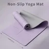 Yoga Mat Anti Slip and Environmentally Friendly Fitness Exercise with Shoulder Straps Professional Suitable 240113