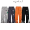 Mens Calças Sweatpants Dept Letter Homens Mulheres Vintage Los Angeles Corredores Sweatpant Graffiti Imprimir Pantalon Splash Ink Jogger Tech FleeceGZEO GZEO