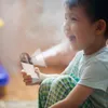 Nebulizador para uso doméstico, nebulizador de mano silencioso para niños para humidificación, alivio de la tos, reducción de flemas y uso de mascotas en hogares de bebés y niños pequeños