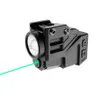 Pointers 500lm Tactical Strobe Weapon Gun Light Green Laser Pointer Sight Combo Glock 17 19 Taurus Compact Pistol Laser Light Combo