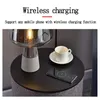 Speakers 100W Home Theater HIFI Bluetooth Speaker Wireless Charging Subwoofer Small Round Table Suitable For Computer TV Phone Speakers