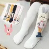 Nouveaux enfants chaussettes bébé fille collants dessin animé bas 3D lapin mignon filles collants coton automne hiver pantalon tricoté chaussettes pantalon 0-4 ans