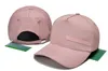 Kadınlar için pembe pamuk kapak kovası şapka beyzbol kapak tasarımcıları şapkalar şapkalar erkekler kadın lüksler nakış ayarlanabilir spor caual güzel erkek kafa aşınma