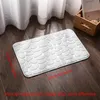 Kopfsteinpflaster Teppich Koralle Fleece Bodenmatte Haushalt Nicht -Slip Badezimmer Küchenmatte Super Wasser absorbierende Bodenmatte Eingangstür Matten Teppiche W0170