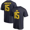 Erkekler Marka Hayranları ABD Michigan Wolverines College Futbol Playoff 2023 Ulusal Şampiyonlar Tops Tees Yetişkin Bayan Sport Kısa Kollu T-Shirt