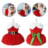 Dog Apparel Christmas Pet Clothes Dress For Small Cat Dogs Cosplay Fancy Princess Puppy Luxury Items