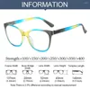 Sonnenbrille Damen Herren Presbyopie Lesebrille Unisex Eyegalsses Stilvolle Leser Augenschutz für Sehkraft mit Dioptrien 1,0-4,0