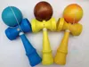 100 -stycken/parti FedEx DHL Storlek 18,5 cm japansk traditionell spel Kendama Football Colorful Tribute Professional 240112