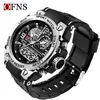 OFNS luxe G Style hommes montre numérique montres de sport militaire double affichage étanche montre-bracelet électronique Relogio Masculino 240112