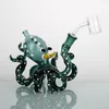 Retail Cute Octopus Glass Smoking Hookah Pipe/Handmade Glass Hookah Bong/Vivid Squid Glass Hookah Pipe/Reusable Hookah Glass Bong