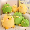 Duck Soft Toy Hy Wy Stitch P Doll 20/30/40cm Stuff Cartoon Pear Pear Funn Fruit Sleep Pillow Stuffed Animals Christmas Gift Drop Delivery DH0CB