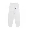 Designer Mens Sweatpants Letter Printed Cotton Jogging Pants Casual Comfort Breattable Pure Mens Ankle Black White Sweatpant