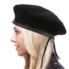 Berets Boina Francesa Quente Artista Pintor Cap Ajustável Beanie Hat para Homens Cor