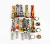 Siliconen nector Collector Mini Stro Roken Waterleidingen met Titanium Nail Voor accessoires Dab Rig waterpijpen Pipe6931462