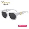 Designer-Sonnenbrillen, neue Modekette, dekorative Sonnenbrillen, trendiger Stil, personalisierte Schönheitskopf-dekorative Brillen, Katzenaugen-Sonnenbrillen 2BDF