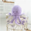 PELUCHE Interactive Lovely Umakowanie Octopus P Płukana zabawka Soft Animal Home Akcesoria