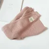 New Scarves Wraps Kids Scarf Autumn Winter Korean Fashion Children's Knitting Baby Bib Wool Knitting Winter Versatile Female Warm Girl Boy