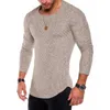 Tamaño grande S-4XL Sweater Sweater Men primavera Autumno delgada de cañón de punto Onco Men suéteres de hombre sólido para hombres sólidos Tirando Homme 240113