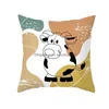 Coussin / Oreiller décoratif Oreiller Joyeux Noël Décor à la maison Er 45x45 cm Dessin animé drôle imprimé Chambre d'enfants Décoration Case Xmas Drop Deli DHPHT