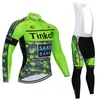 Sets Long Sleeve Cycling Jersey Set 2022 New Tinkoff Mtb Bicycle Clothing Bicycle Maillot Ropa Ciclismo Mans Bike Clothes Cycling Set