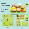 Kitchens Plaga Food Mini Kitchen Toy Udają zabawę Symulowane jedzenie dla Hamburger Miniaturowe akcesoria dla LDREN Girl Education