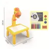 الأطفال MINI LED Projector Art Drawing Table Toy Toy For Kids Laink Board Learn Rawing Tools Educational Art Craft Toys 240112